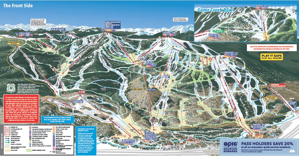 Vail map detail